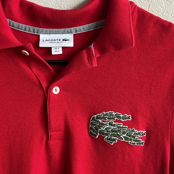 Lacoste Mens Short Sleeve Polo Size Small - Picture 3 of 3